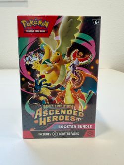 Pokémon TCG Mega Evolution Ascended Heroes Booster Bundle & Tin