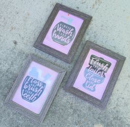 Bathroom Wall Art Decor For Sale!