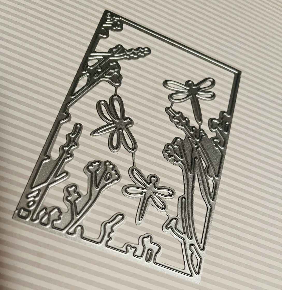 Dragonfly Card Front Cut Out Die