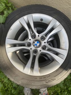 BMW Rims +tires Set Of 4