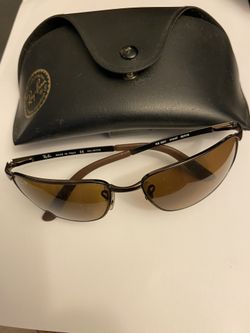 Ray-Ban RB3221 Polarized Sunglasses Brown