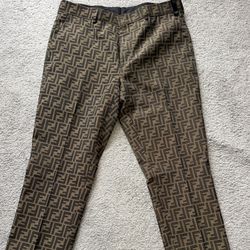 Fendi zucca pants sz. 34 