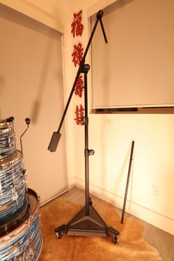 On-Stage Hex Base Studio Boom Microphone Stand - Amazing Condition