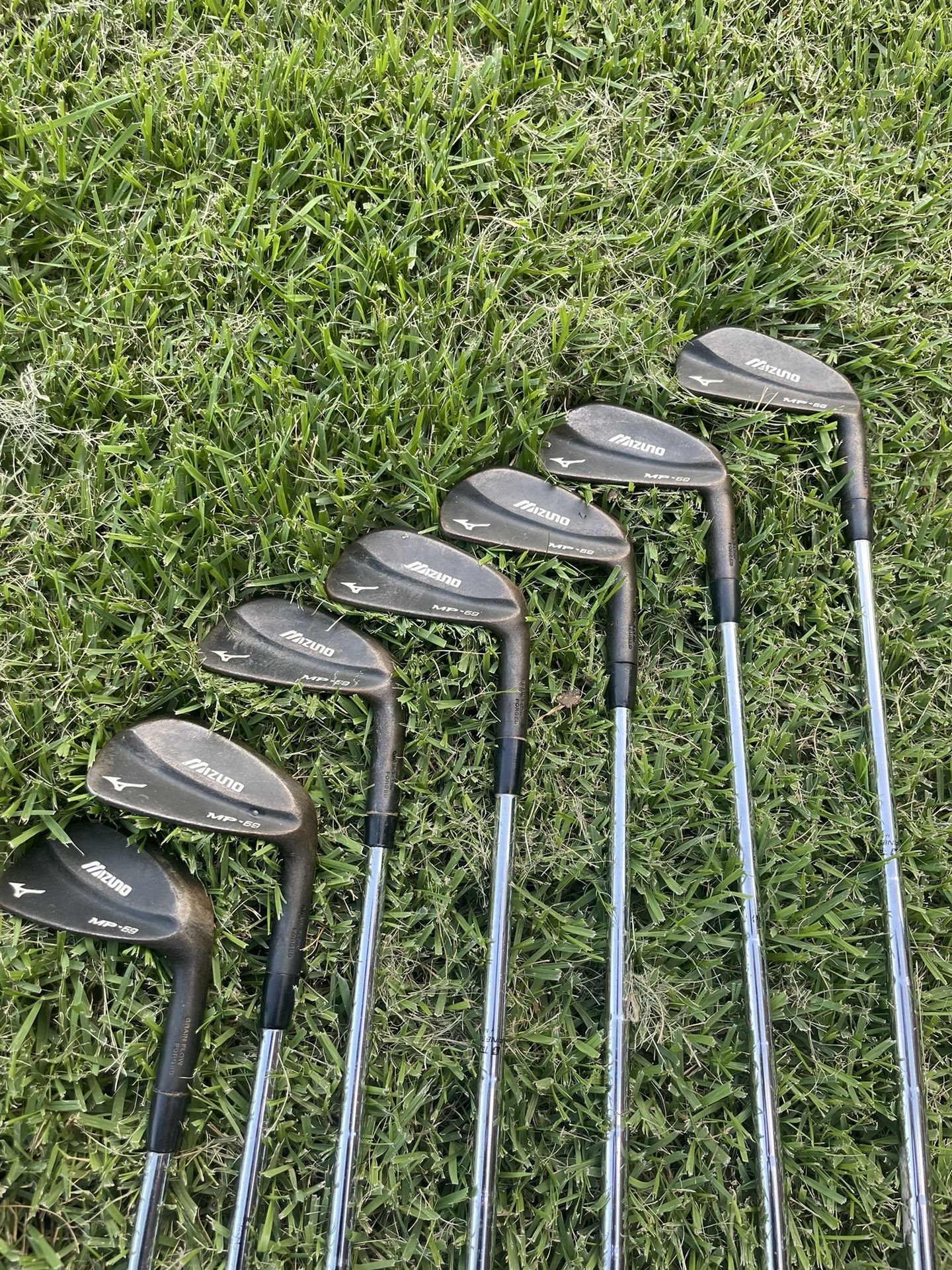 Mizuno MP-69 Irons Blades *Custom Matte Black*