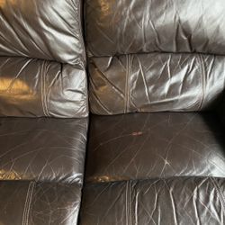 Leather Couch