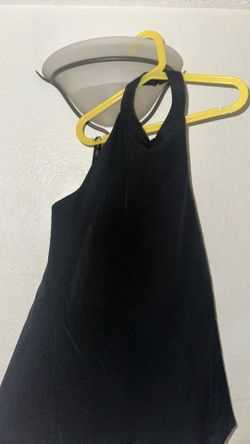 Faltering Halter Blouse  Can Dress Up Or Casual.  Very Black Color Size Small New 