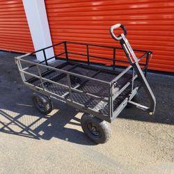 Gorilla Cart 9 Cubic Feet 1200 Pound Capacity Heavy Duty 
