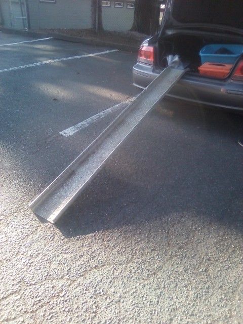 Aluminum Motorcycle Ramp