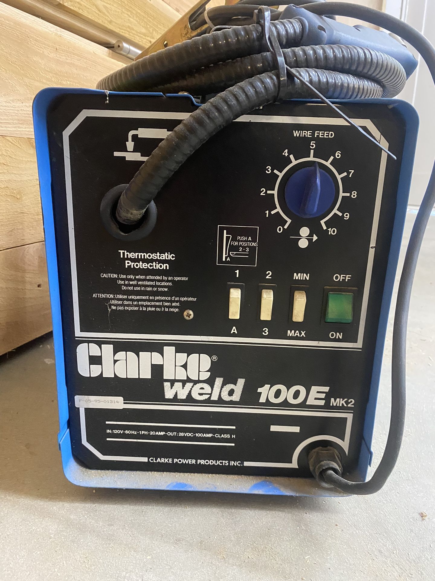 Clarke 100E Welder for Sale in Marysville, WA OfferUp