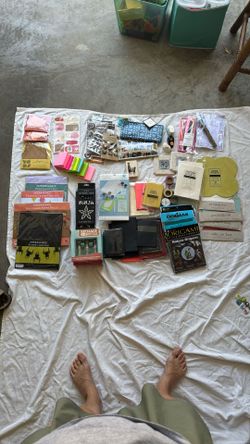 Variety Of Paper Source Items And Other Brand Supplies