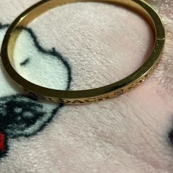 Gold Coach Bangle 