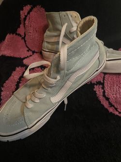 Pre Loved Vans Sk8-Hi Tapered Hi Tops Canal Blue Women's Size 7