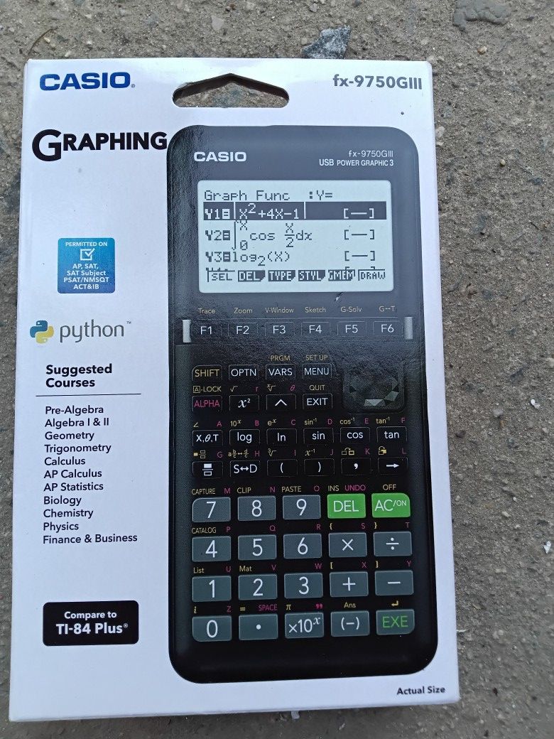 Casio Graphing Python Calculator