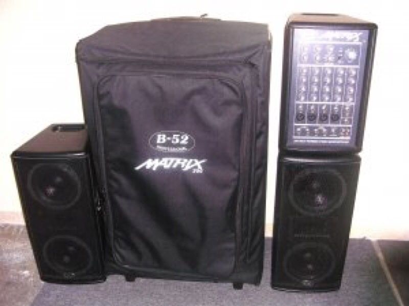 B52 MATRIX200 Active PA System for Sale in San Jose, CA OfferUp