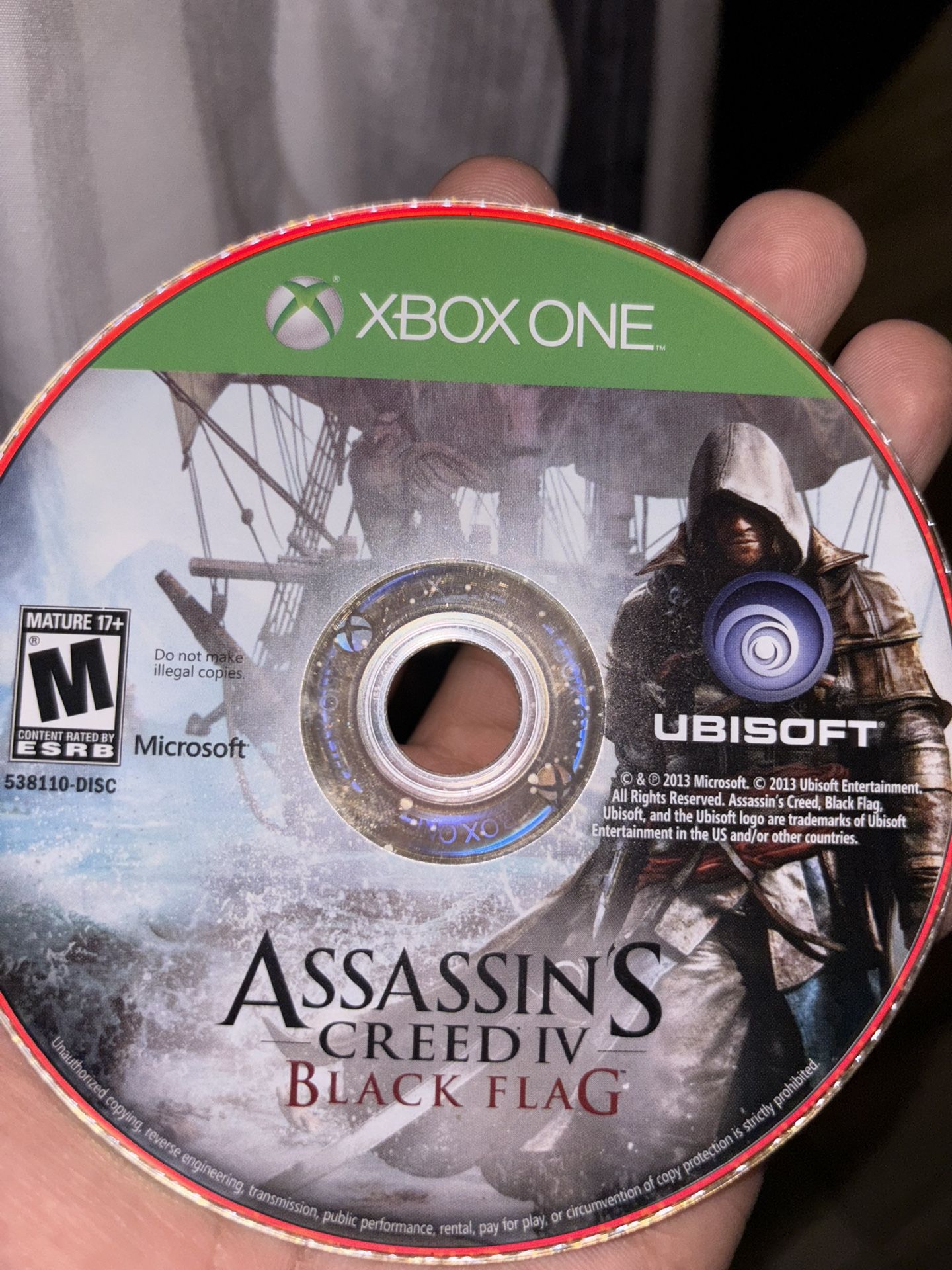Assassins Creed Black Flag Xbox One