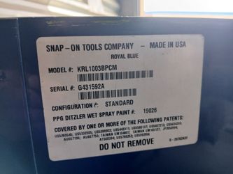 Snap On- Tools Company Box
