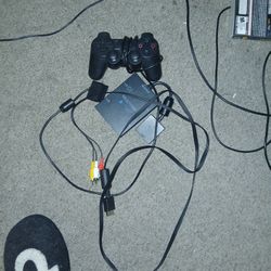Ps2 Controller With Multitap Memory Card With Color Wire 