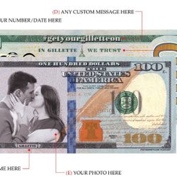 Custom Made Photo Money