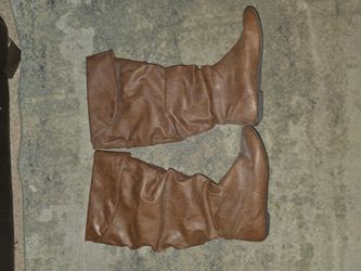 Lower Eastside brown slouch boots 9