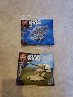 Lot of 2 lego star wars polybag 30680 & 30708