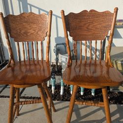 Oak Bar Stools