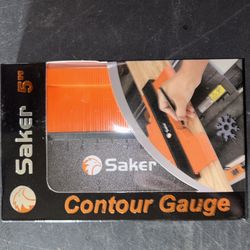 Brand New Saker 5" Contour Gauge