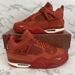 Nigel Sylvester x Air Jordan 4 Retro OG SP Brick By Brick HF4340-800 Men Size 12