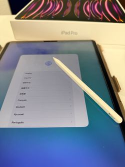 Ipad Pro 12.9 6th generation Wifi with Apple Pencil 2