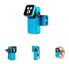 Oclip 2 Pro EDC Clip Flashlight I 530lm Floodlight, Red & Spotlight TIDAL BLUE