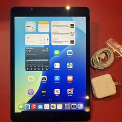 Apple iPad 8th Gen 32GB WiFi+ Cellular unlocked 10.2” iPad—Space Gray complete with usb and Apple Charger 