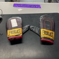 Black Boxing Gloves 