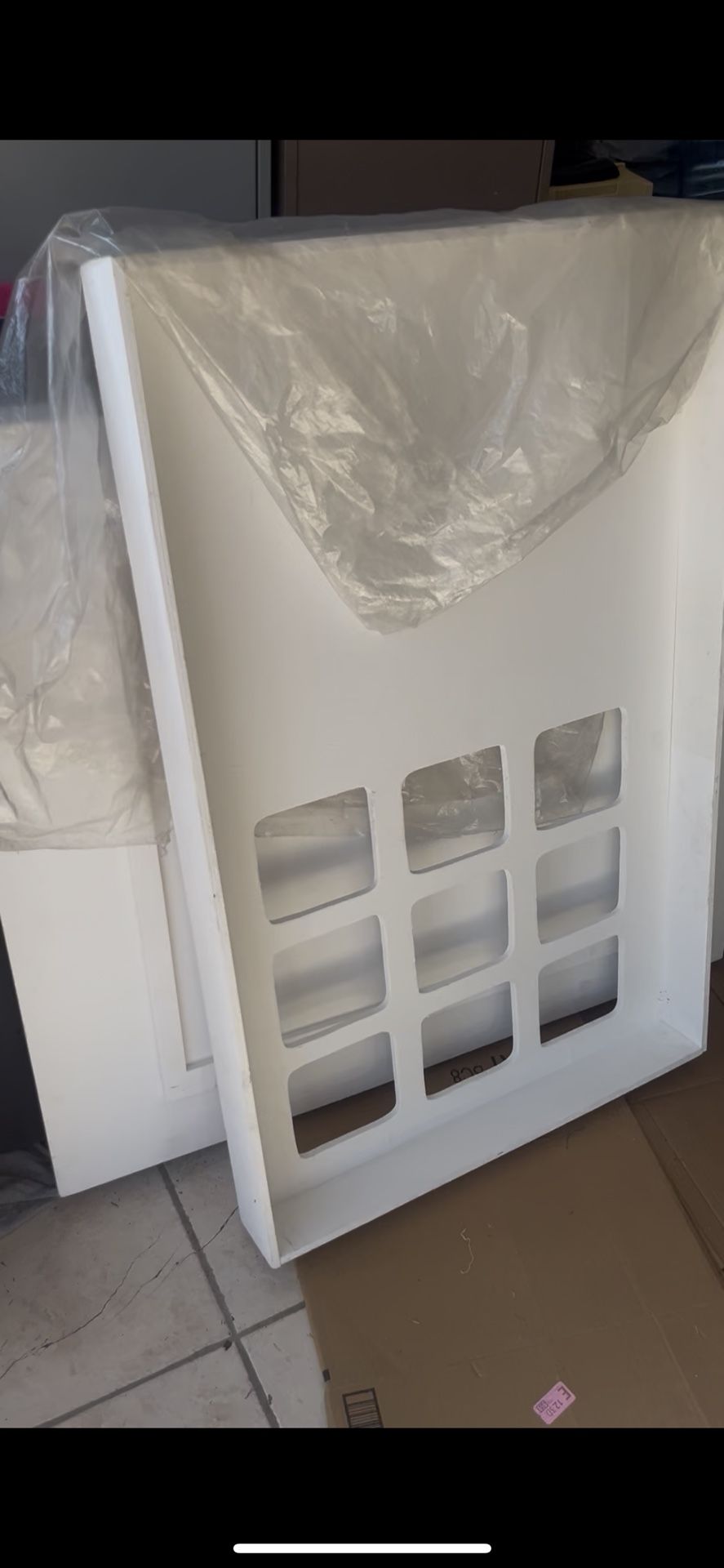 Foldable Snack Cart With 2 Tops