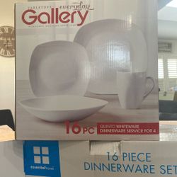 Quinto White Ware 16 Pc