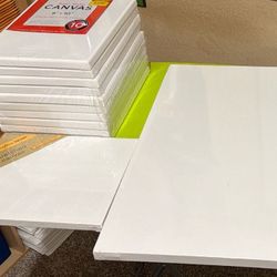 Stretched Canvas Great For Oil Or Acrylic Painting!