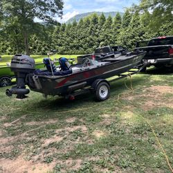 16 Foot Express Flat Bottom 