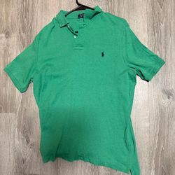 Polo Ralph Lauren Green Short Sleeve Polo Shirt
