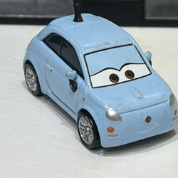 DISNEY PIXAR CARS 3 FRANCESCA , BLUE DIECAST MINI CAR
