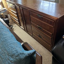 Walnut 3 Dresser for Bedroom 