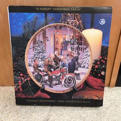 Harley-Davidson 2000 Collector Christmas Holiday Plate