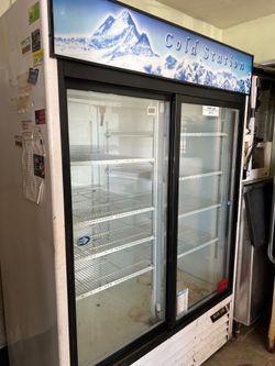 Blue Air Two-Door Commercial Reach-In Refrigerator