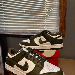 Nike Dunk Low Medium Olives (Women)