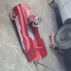 Pedal Car Converted To Push Car