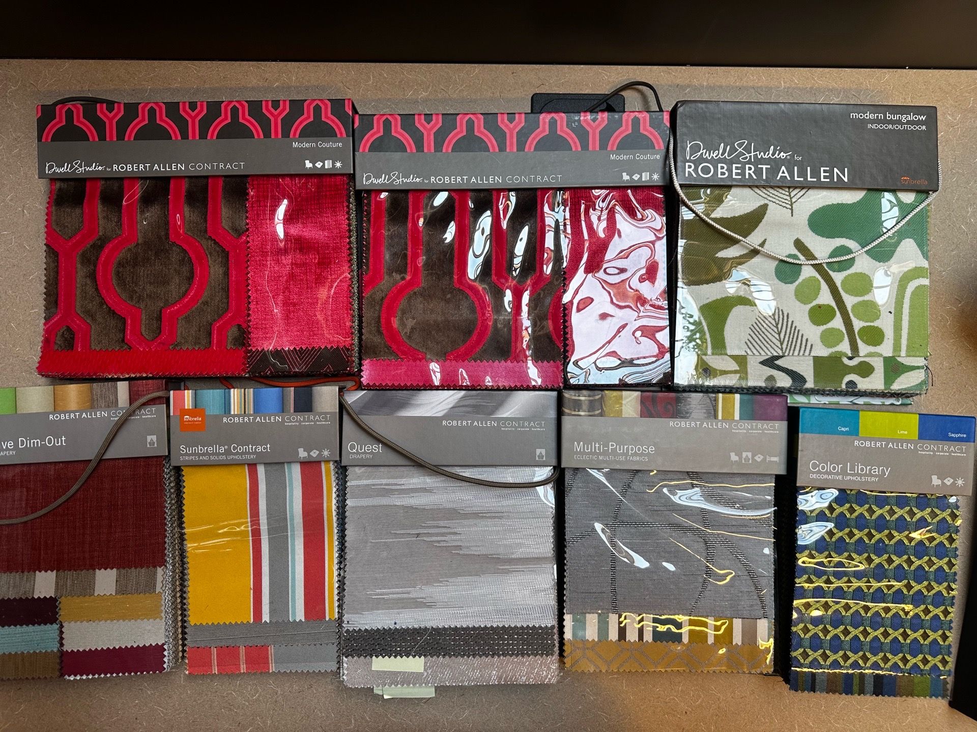 Robert Allen Fabric Sample Collectiona