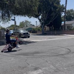 Joes Mini Bike With Wheelie Bar
