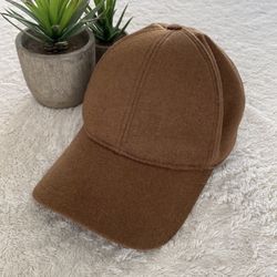 New ZARA Men’s Medium brown SnapBack hat