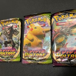Vivid Voltage Pokemon Packs 