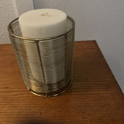 Gold Candle Holder
