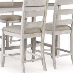 Skempton Counter Height Dining Table AND 4 Barstools - Best Offer