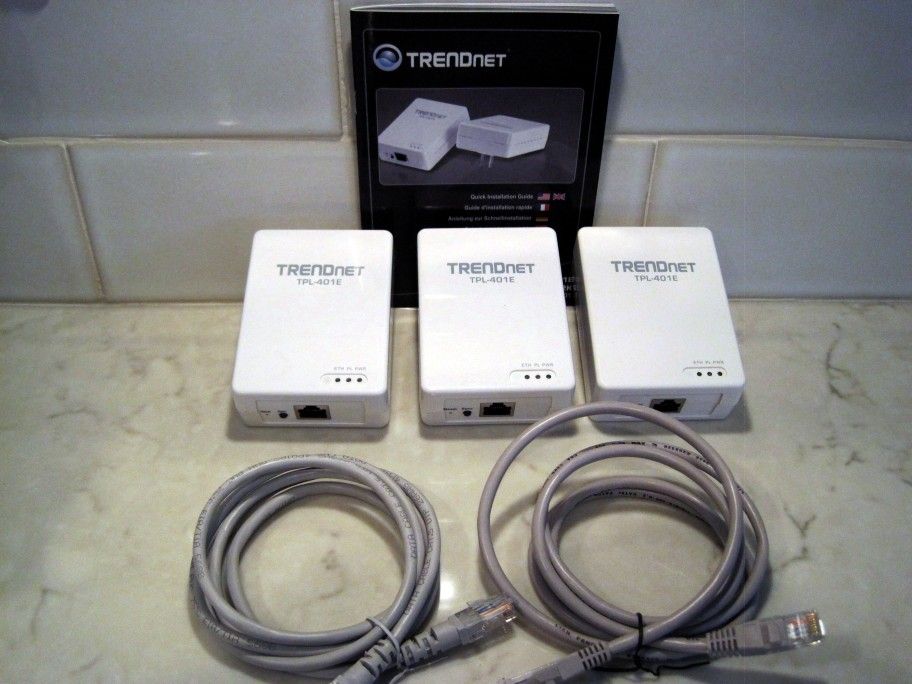TRENDnet Powerline Ethernet Adapter TPL-401E