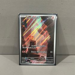 Charmander 168/165 Scarlet & Violet Pokemon 151 IR/Illustration Rare